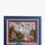 Siren song ( Original Painting - Painted Thrifted Painting ) - Heather Freitas - fine art home deccor