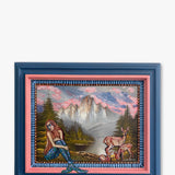 Siren song ( Original Painting - Painted Thrifted Painting ) - Heather Freitas - fine art home deccor
