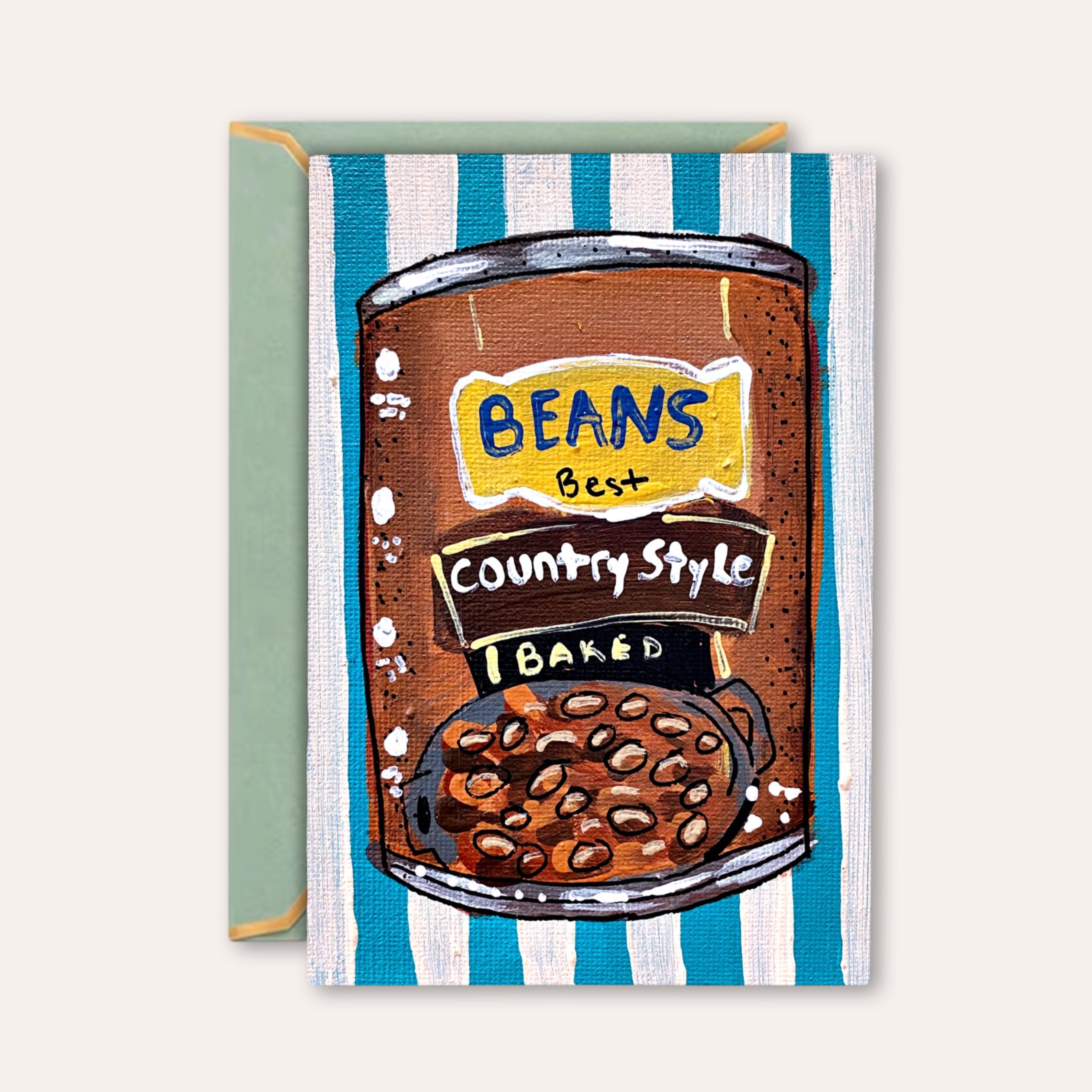 Baked Beans - Greeting Card / Fine Art Print