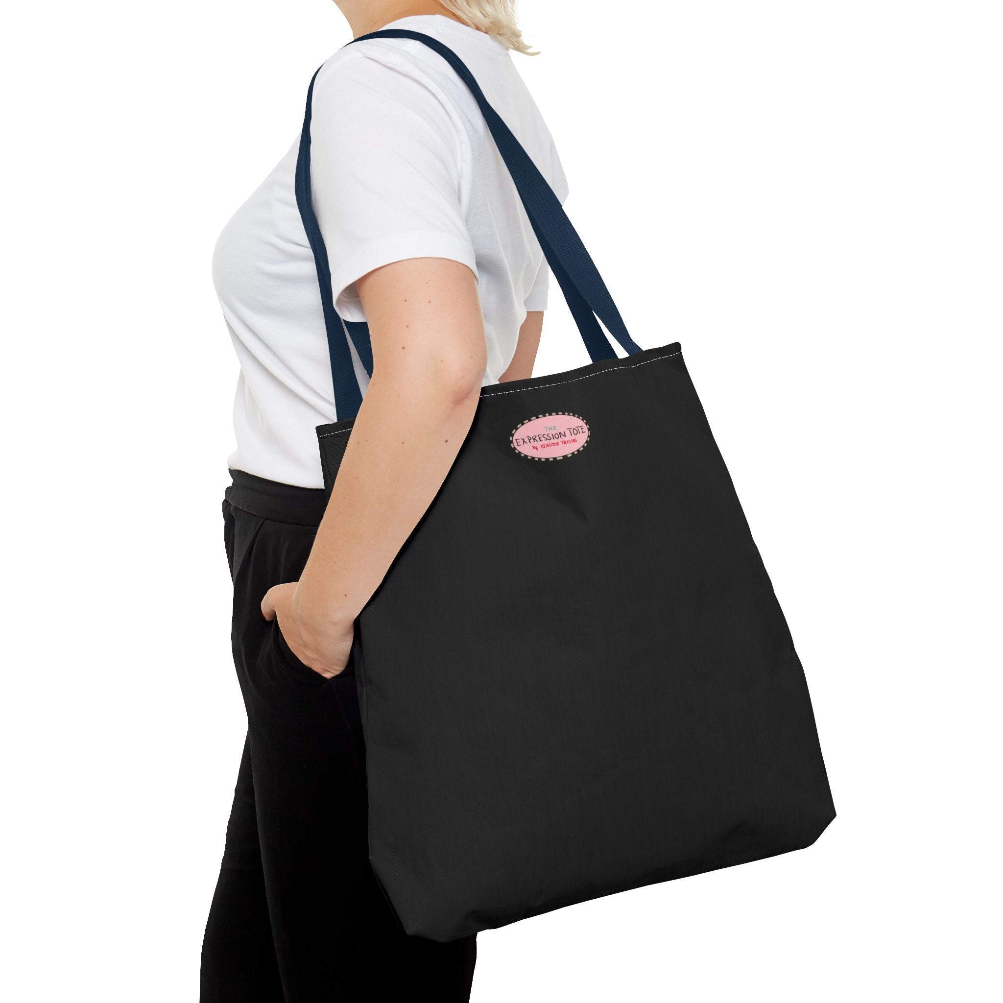 Black Basic Tote ( Unlined )
