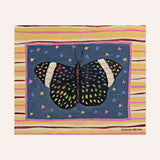 Starry Night Cracker Butterfly Fine Art Paper Print