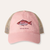 Red Snapper Women's Washed Mesh-Back Cap