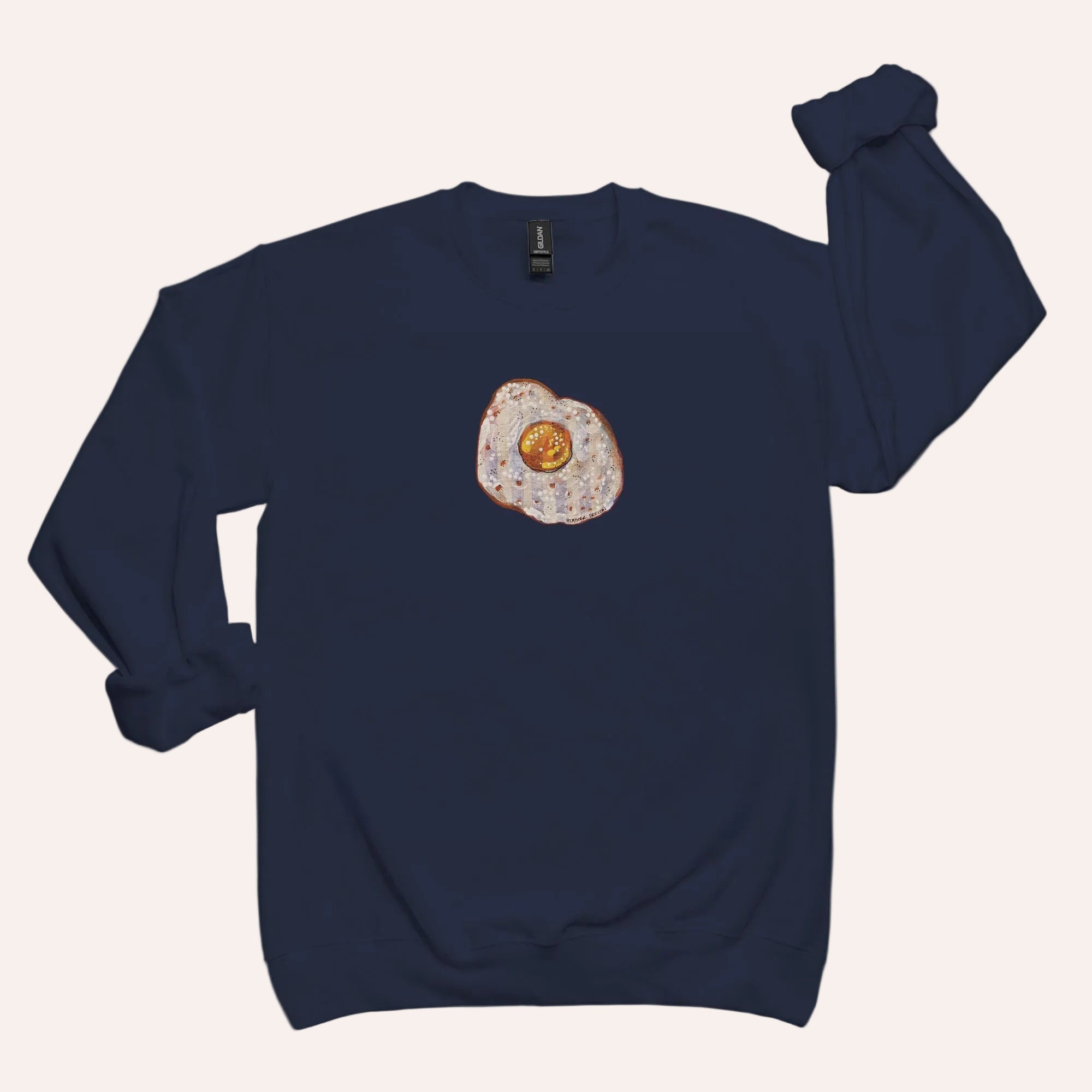 Egg Unisex Crew Neck Sweatshirt