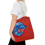 Blue Betta Tote Bag