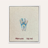 Tooth Beaded Wall Art