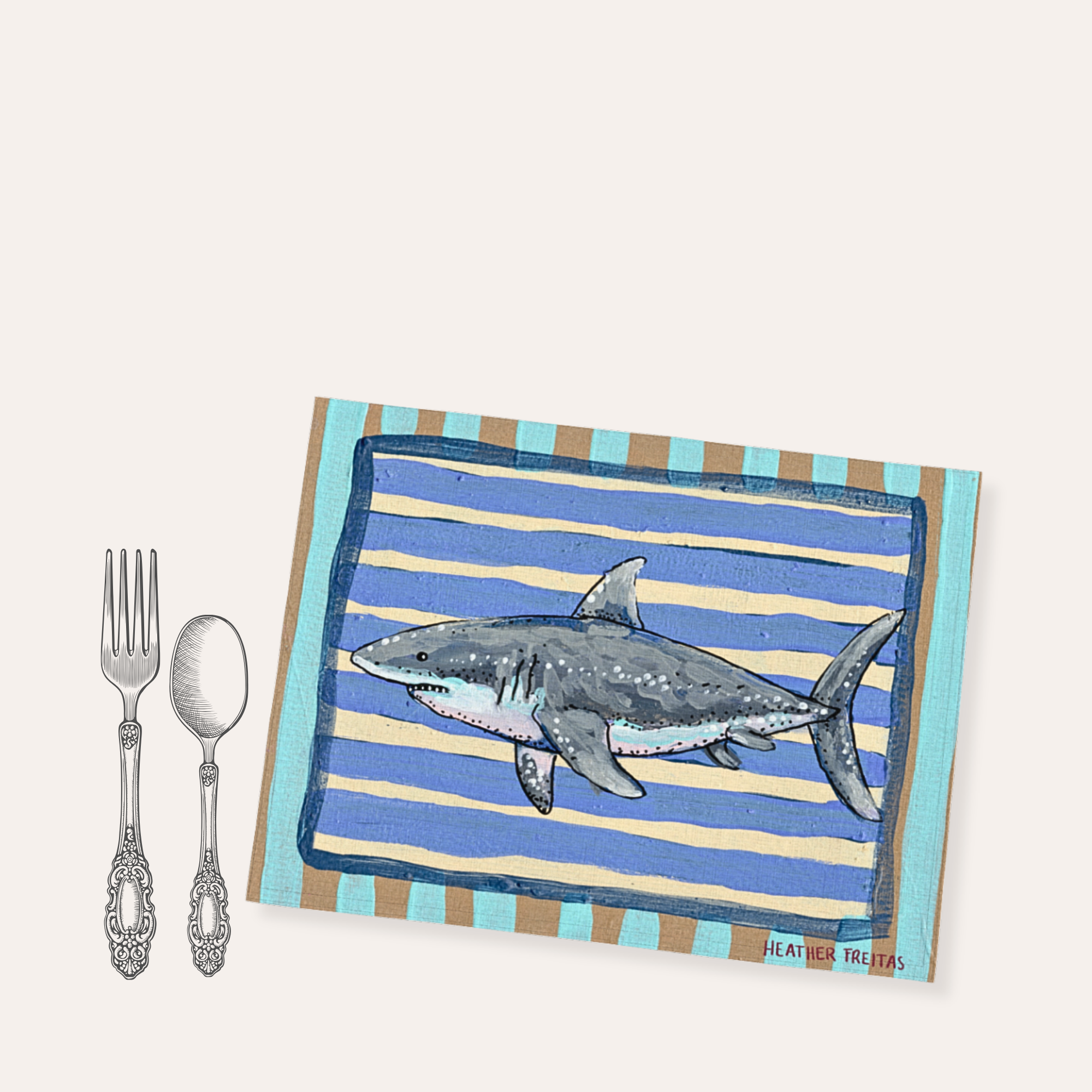 Great White Shark Placemat