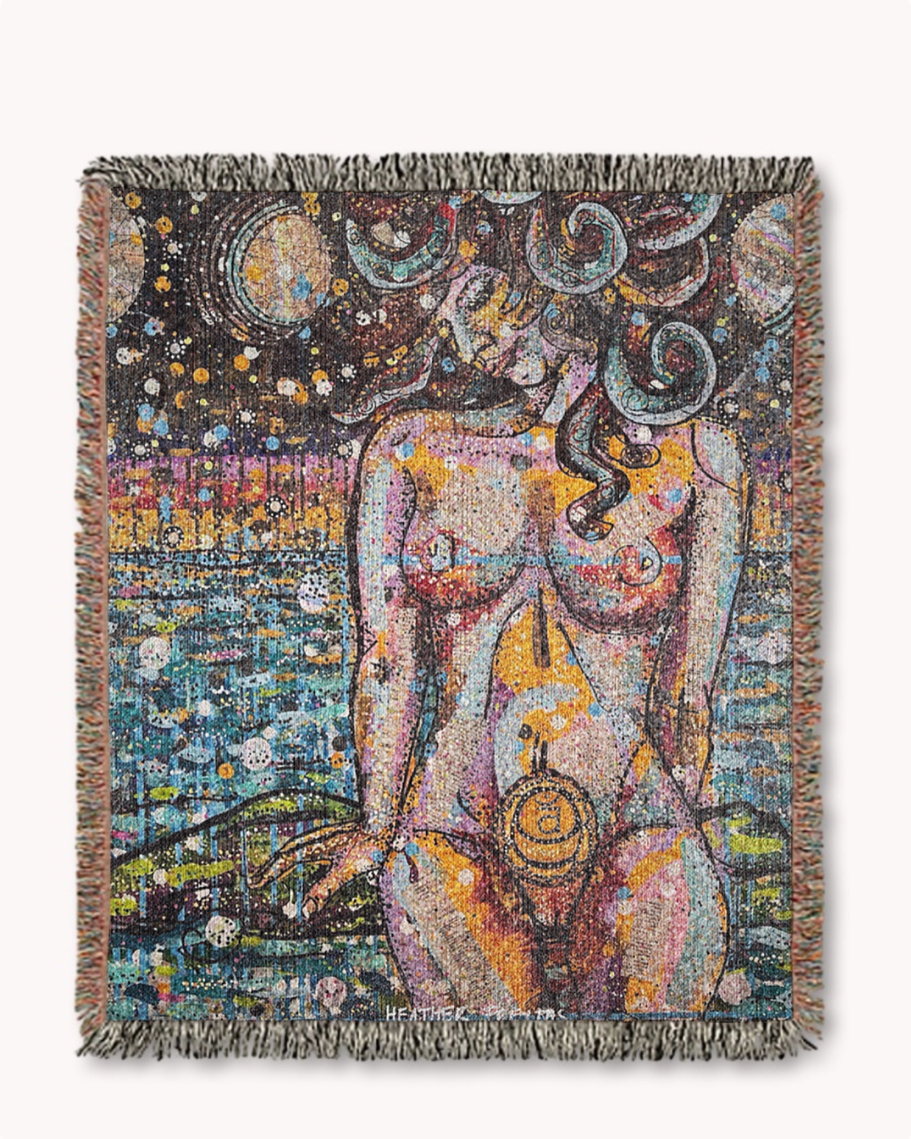 Sacral Woven Blanket Tapestry