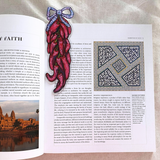 Dried Chilis Die Cut Acrylic Bookmark ( Extra Large )