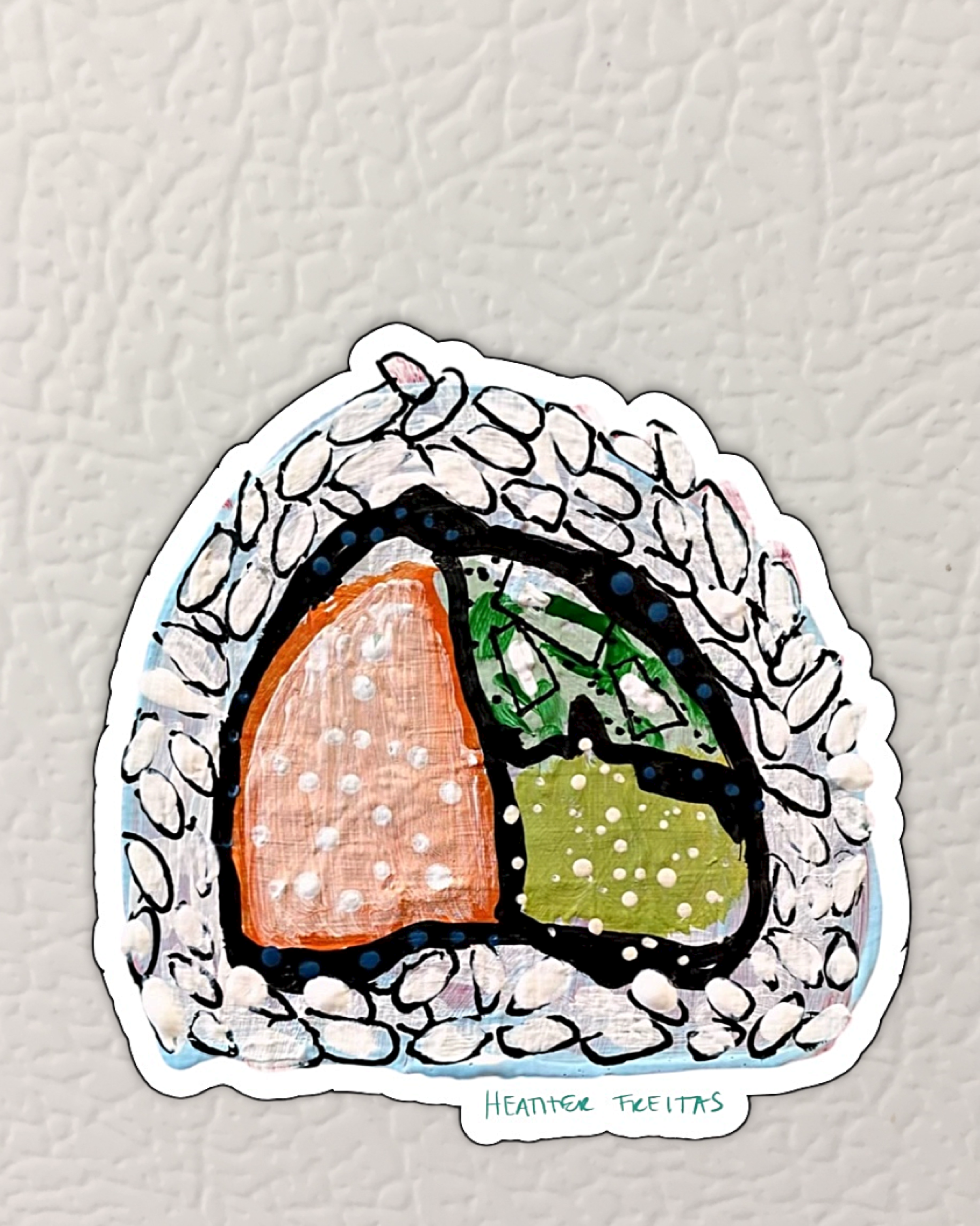California Roll Magnet ( Die-Cut )