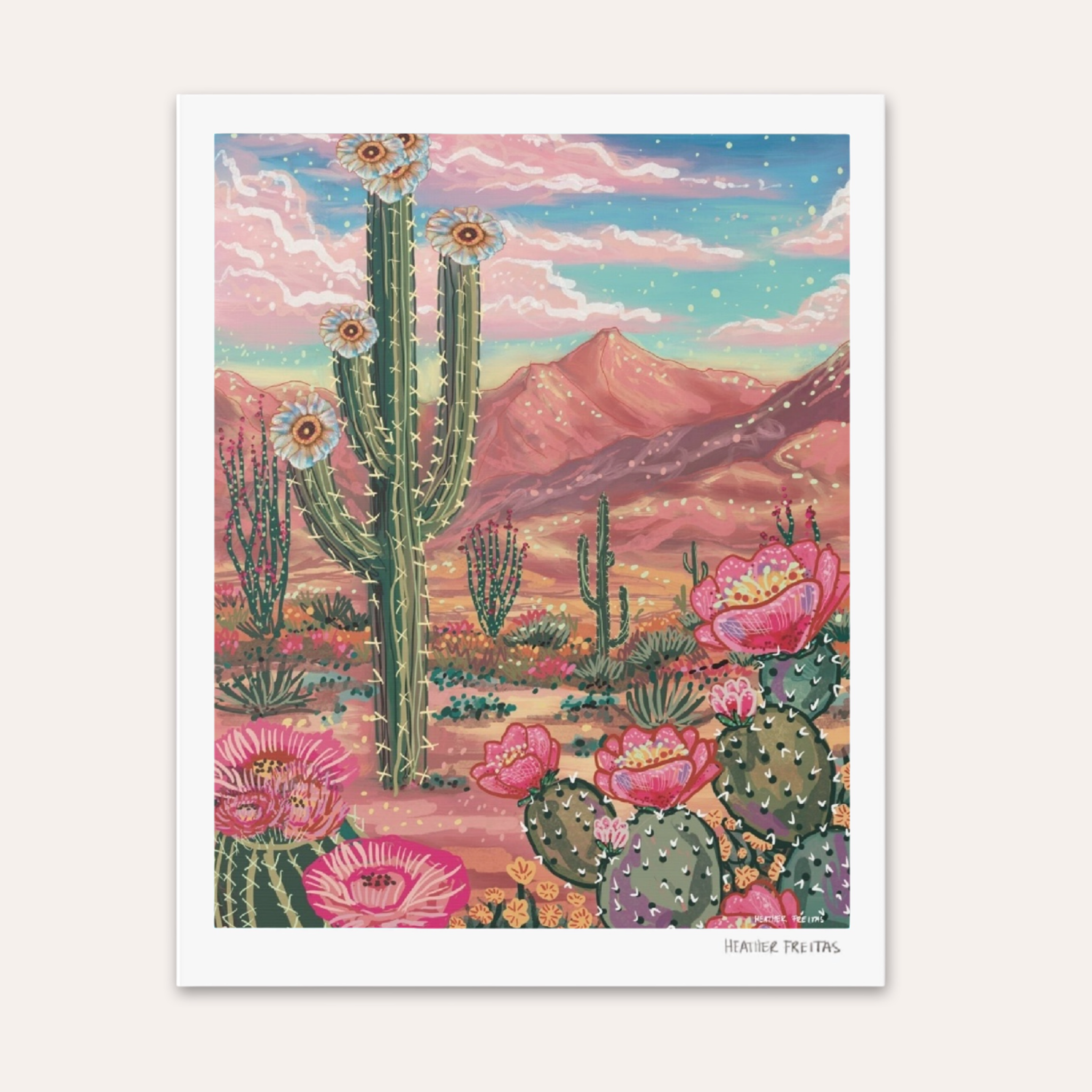 Desert Paradise Fine Art Print