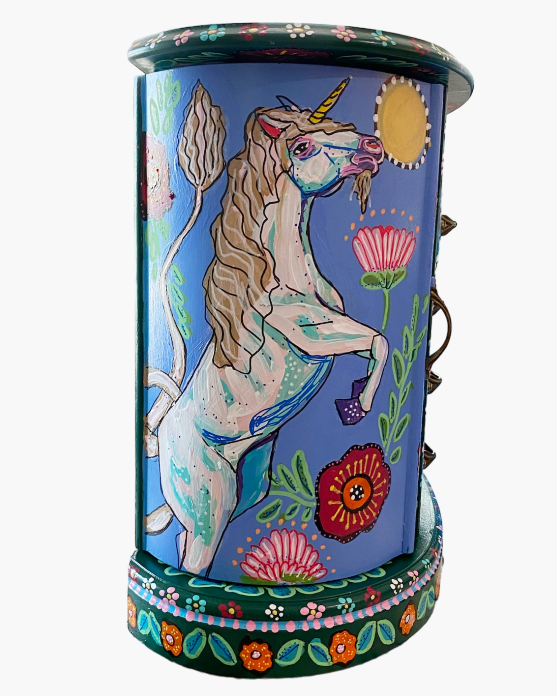 Custom Painted Jewelry Box