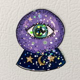 Crystal Ball Magnet ( Die-Cut )