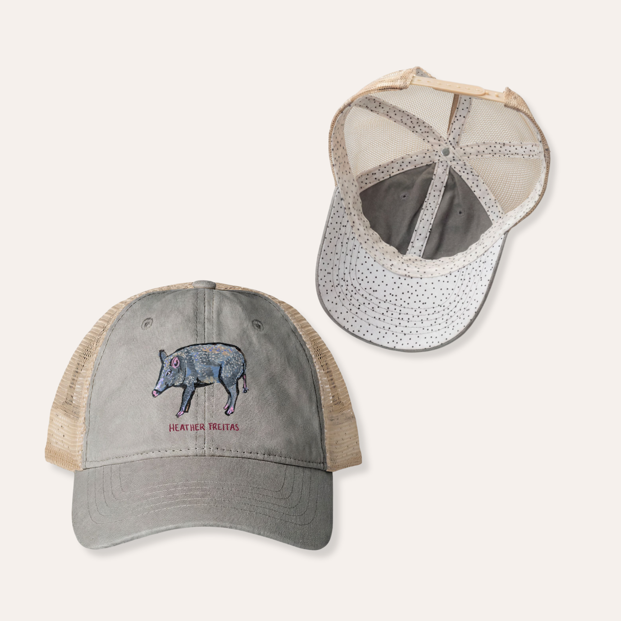 Javelina Women's Washed Mesh-Back Cap
