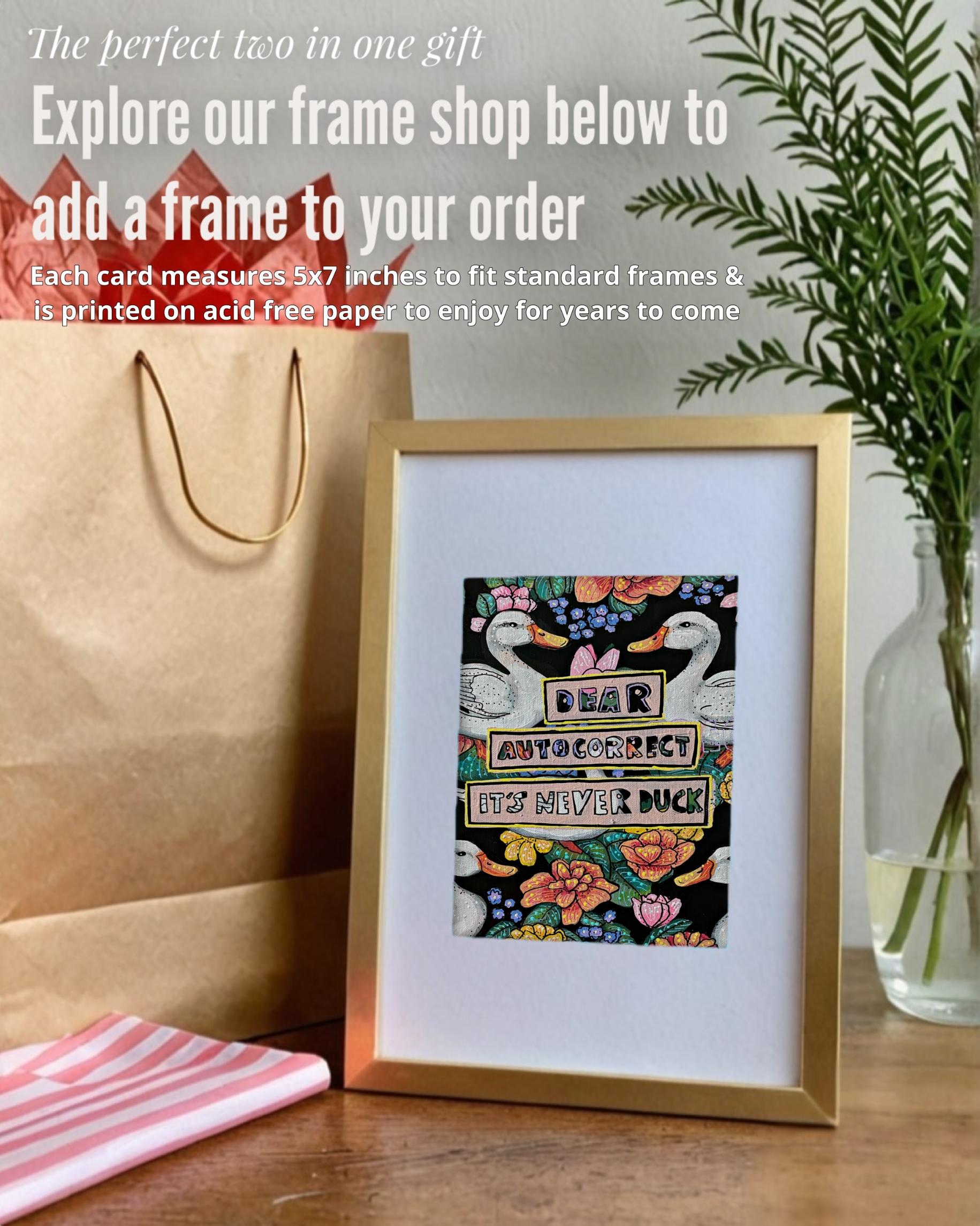 Dear Autocorrect - Greeting Card / Fine Art Print