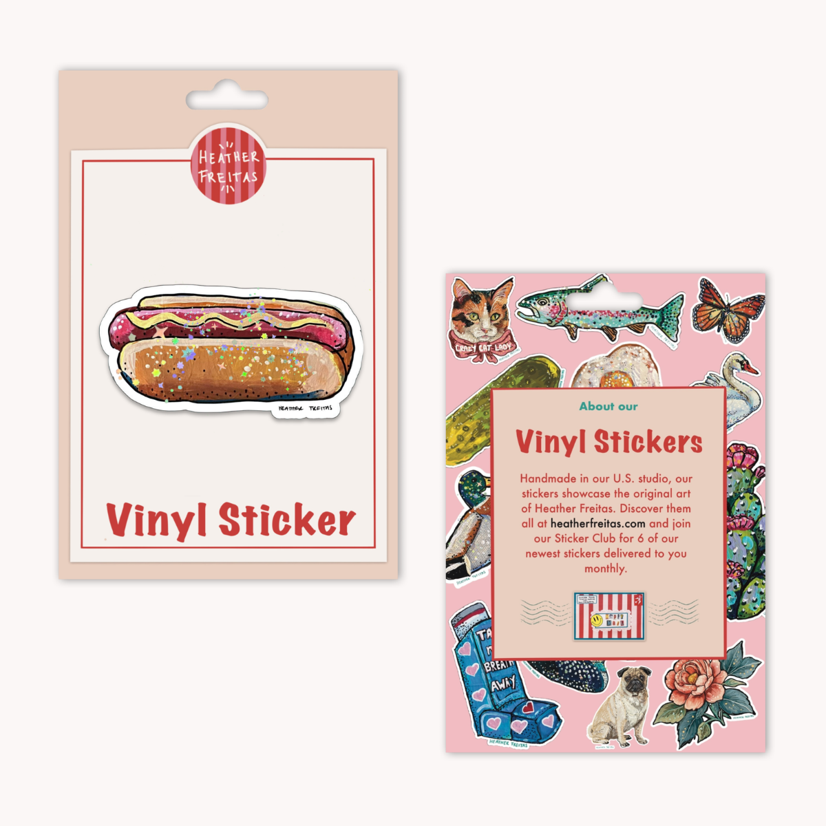 Hot Dog Sticker
