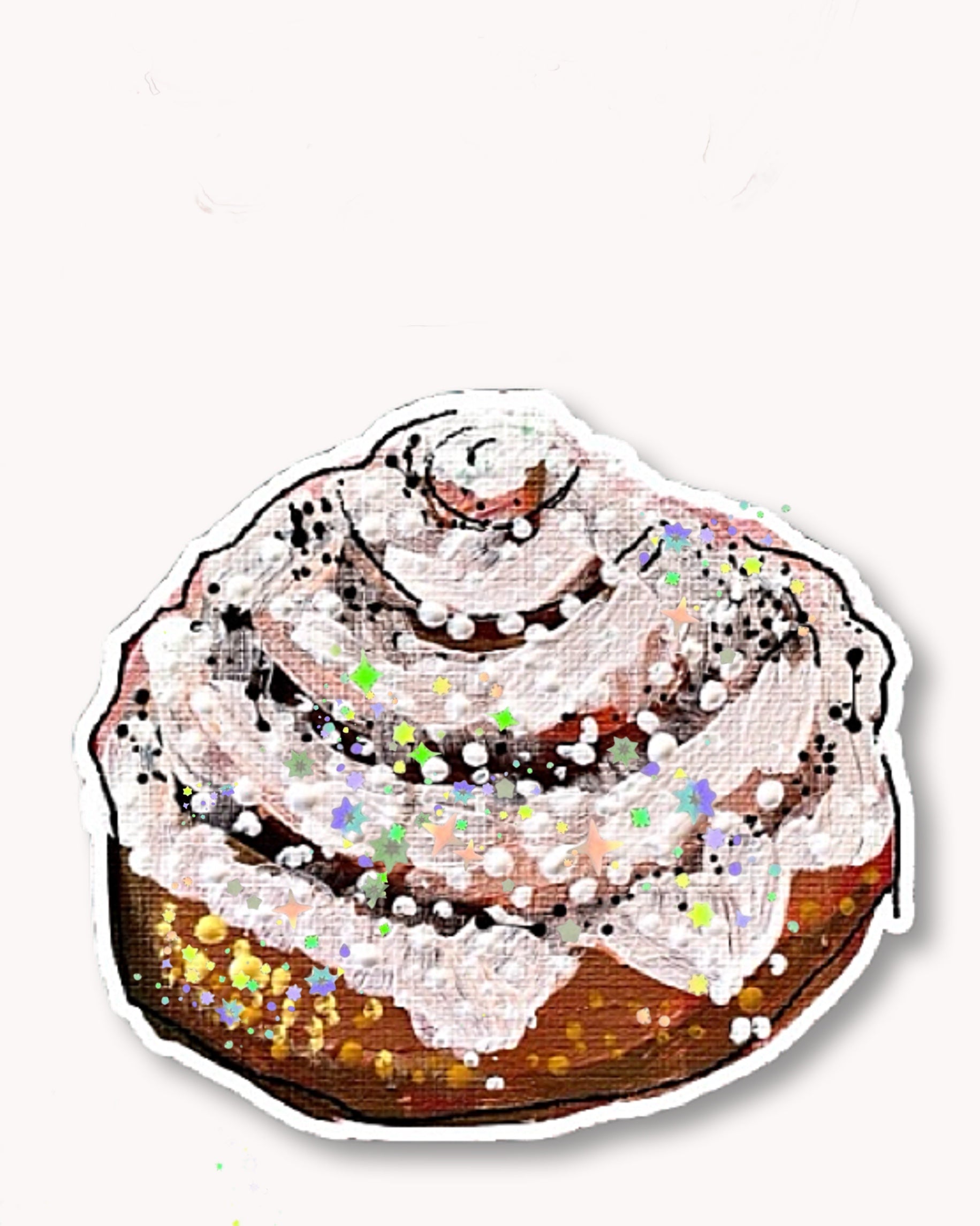 Cinnamon Roll Sticker
