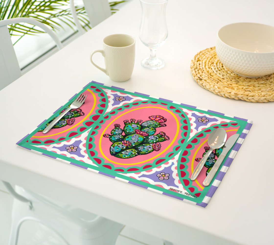 Prickly Pear Placemat