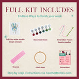 Tooth Beaded Art Kit