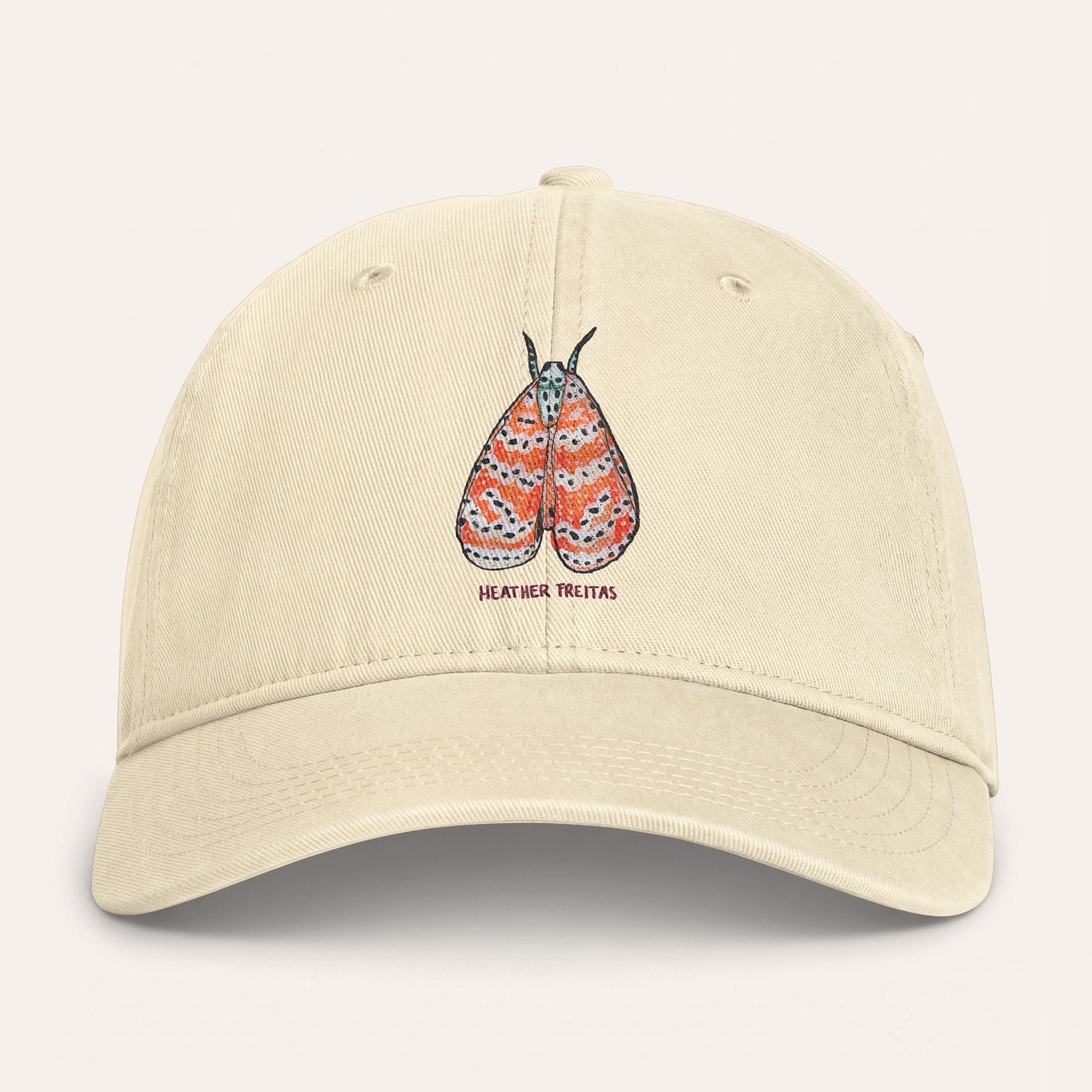 Bella Moth Washed Cotton Cap