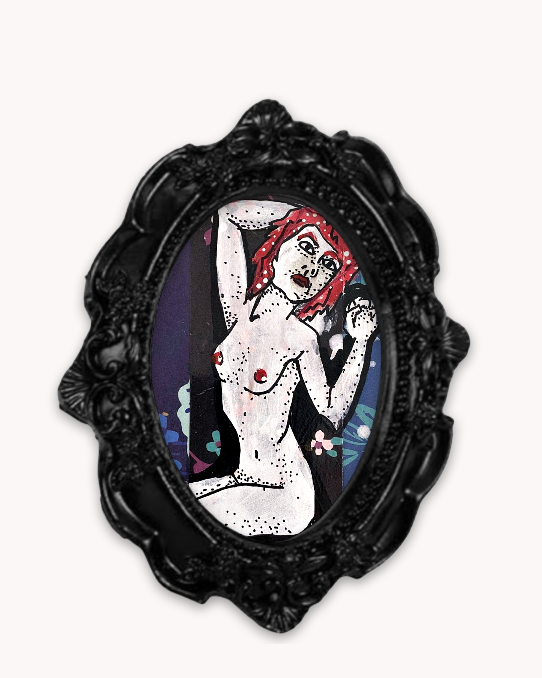 Bath House Framed Magnet ( Small )