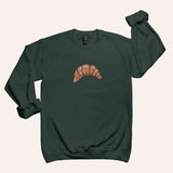 Croissant Unisex Crew Neck Sweatshirt