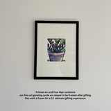 Hello Darkness My Old Friend Fine Art Greeting Card