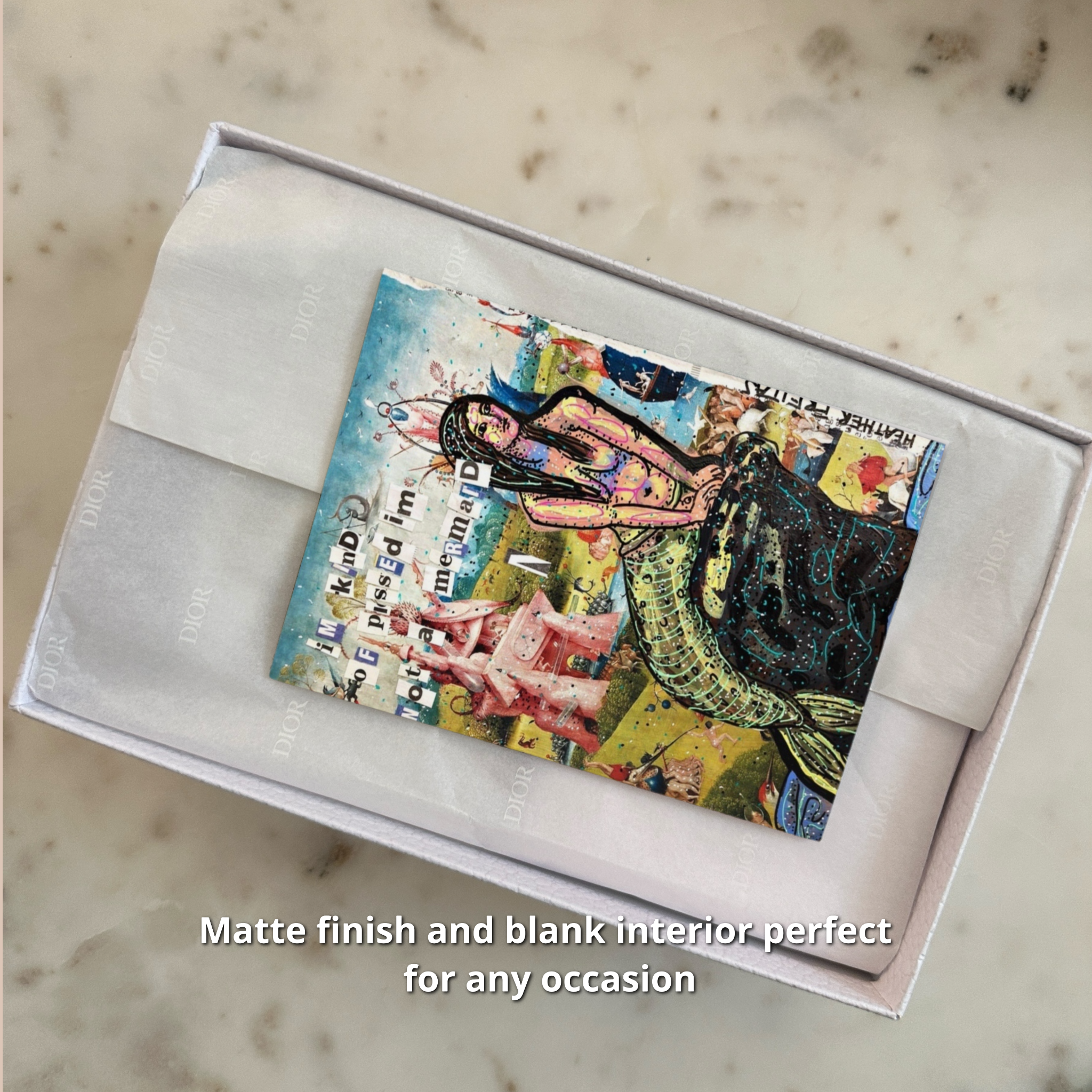 Kinda Pissed I’m Not A Mermaid - Greeting Card / Fine Art Print