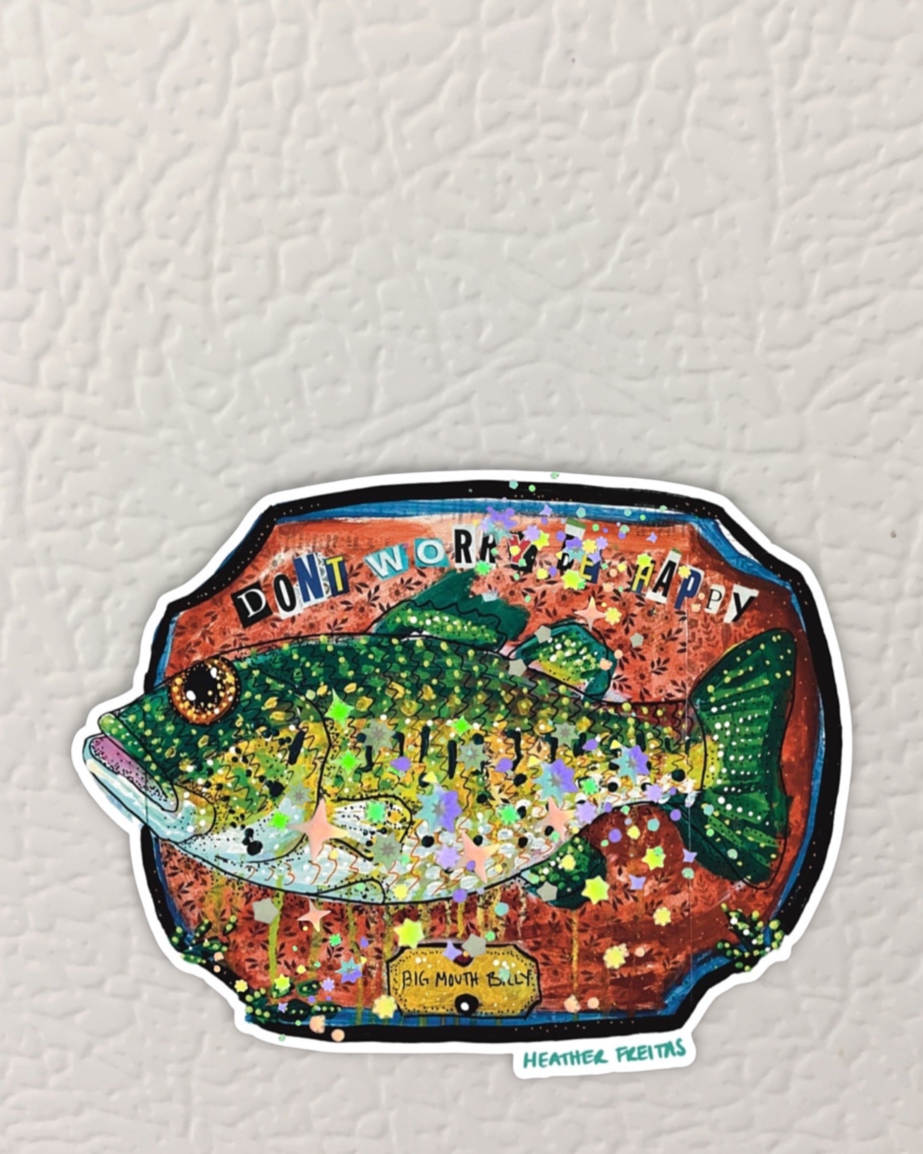 Bass Magnet ( Die-Cut )