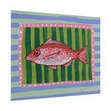 Red Snapper Art Print