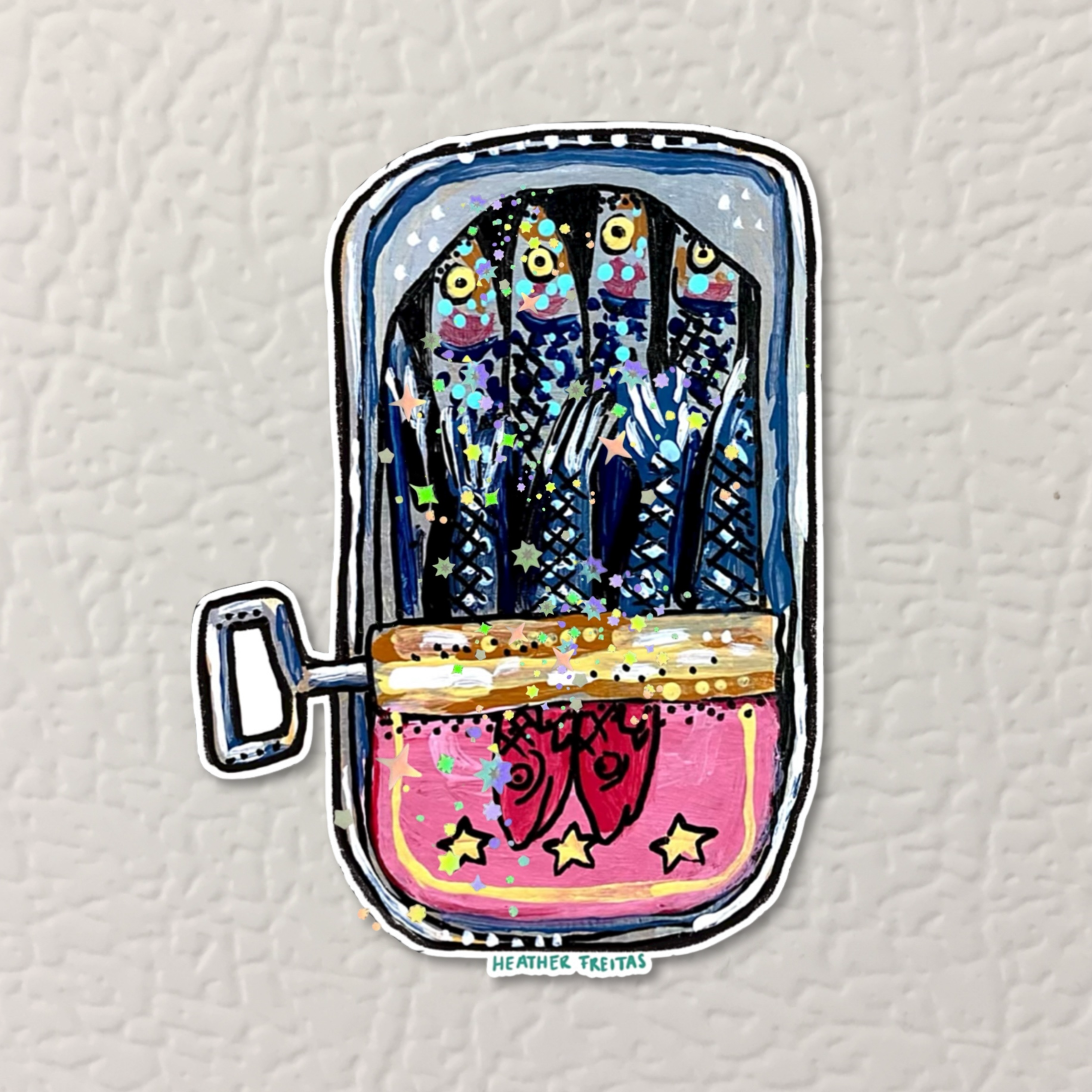 Sardines Magnet ( Die-Cut )