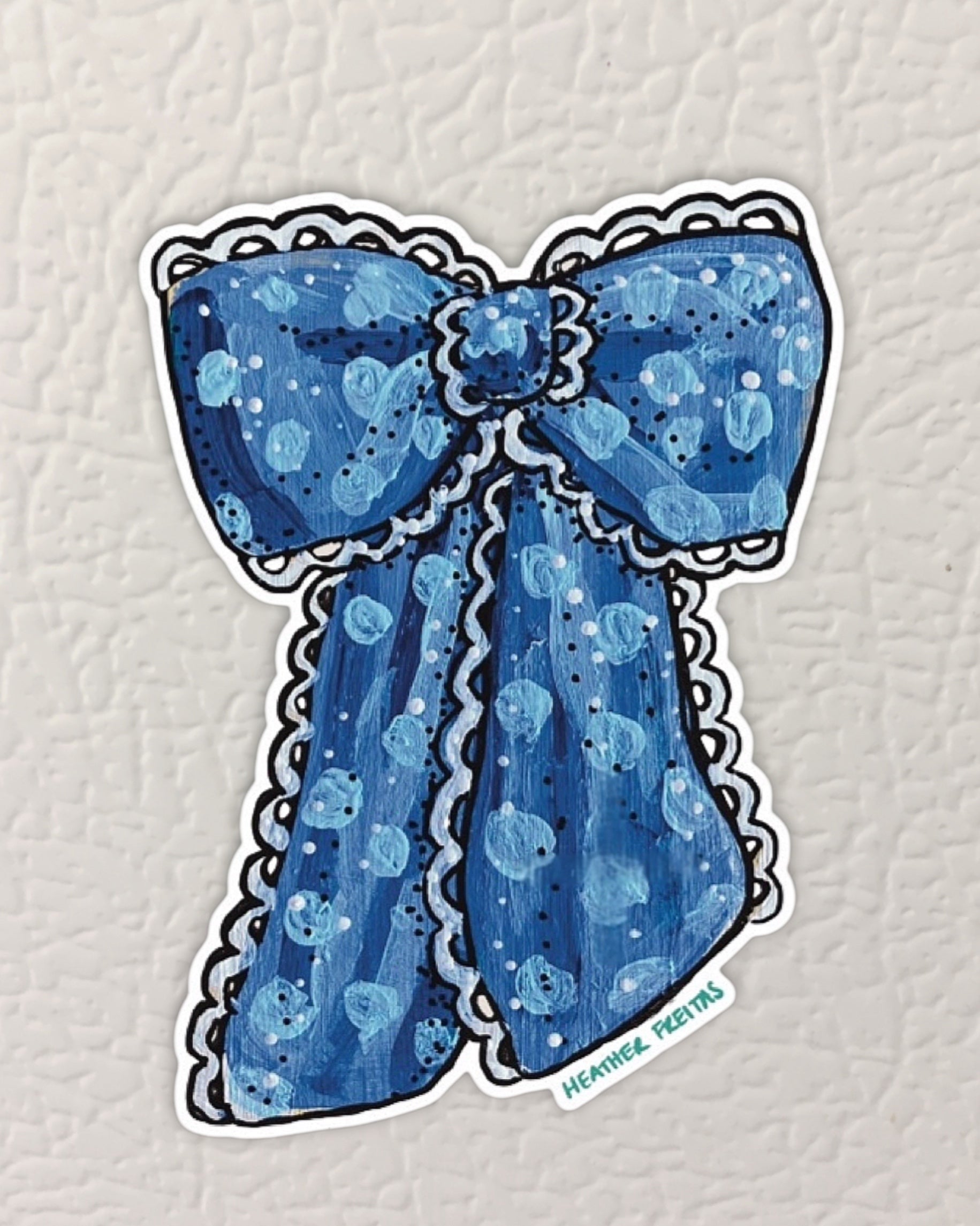 Blue Ribbon Magnet ( Die-Cut )