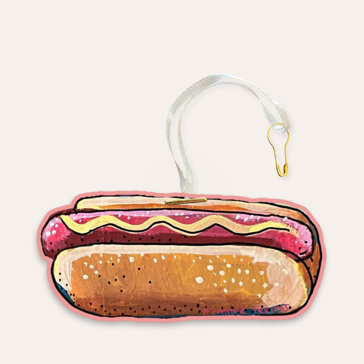 Hot Dog Gift Tag