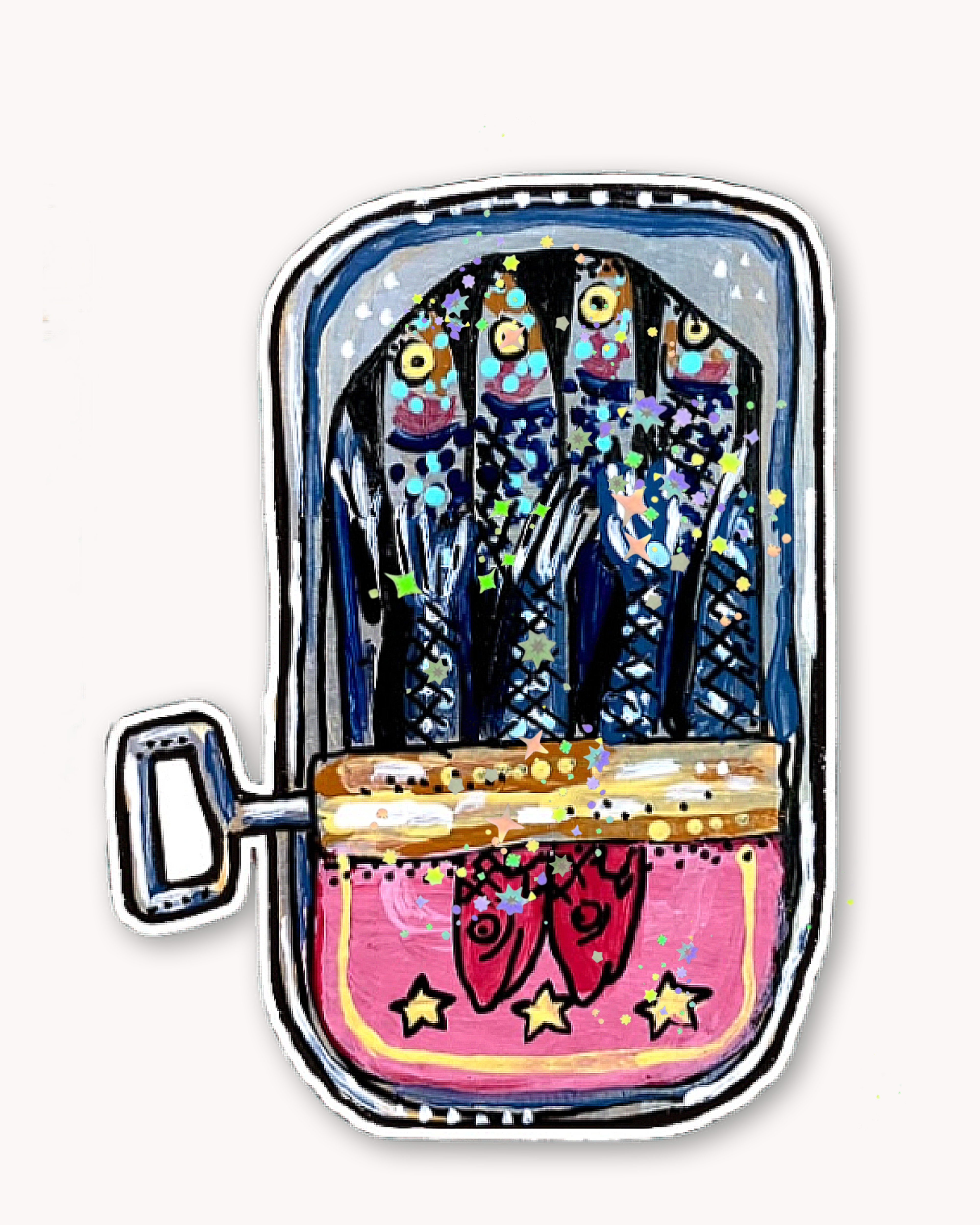 Sardines Sticker