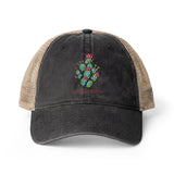 Prickly Pear Women's Washed Mesh-Back Cap