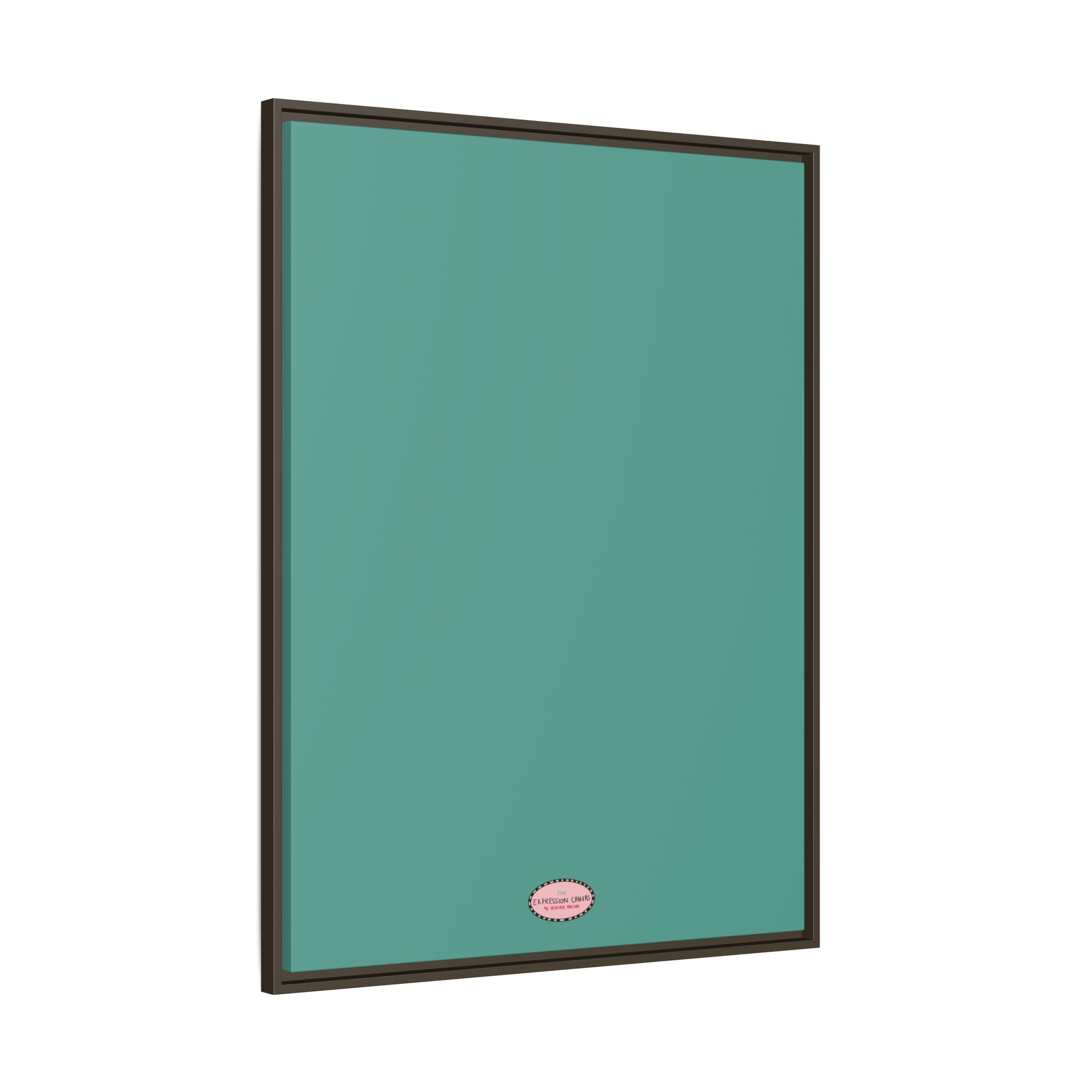 Moss Expressions Framed Canvas Print