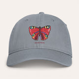 Peacock Butterfly Washed Cotton Cap