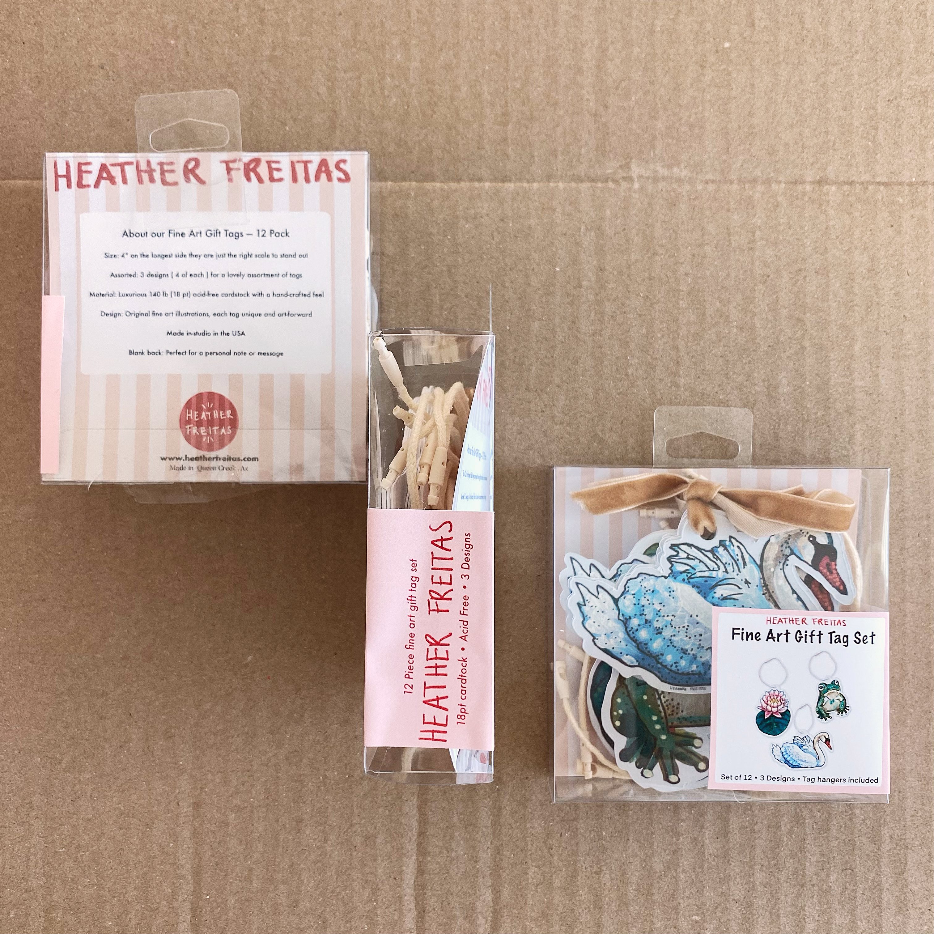 Monet’s Pond Fine Art Gift Tags ( 12 pack )