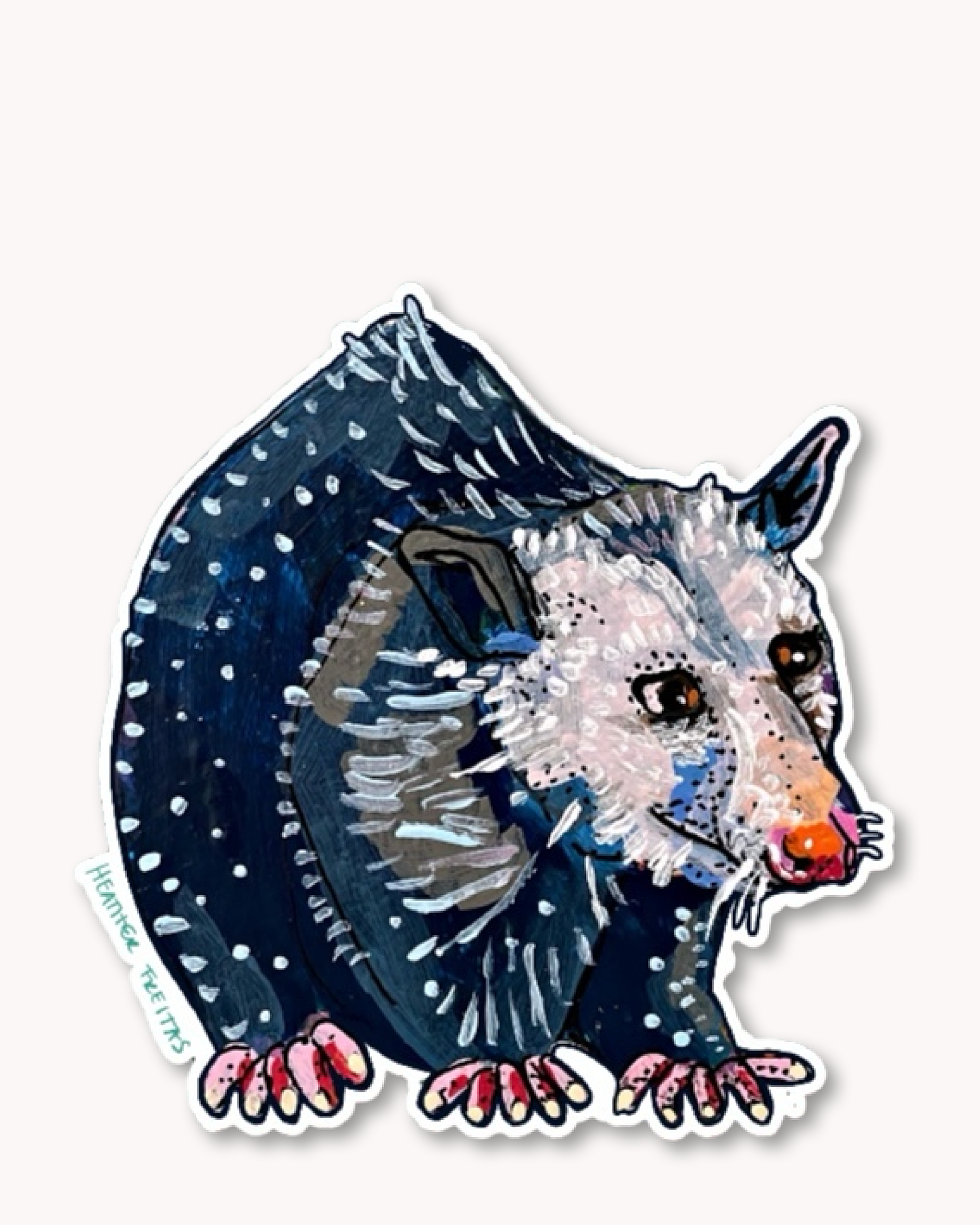 Opossum Sticker