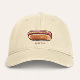 Hot Dog Washed Cotton Cap
