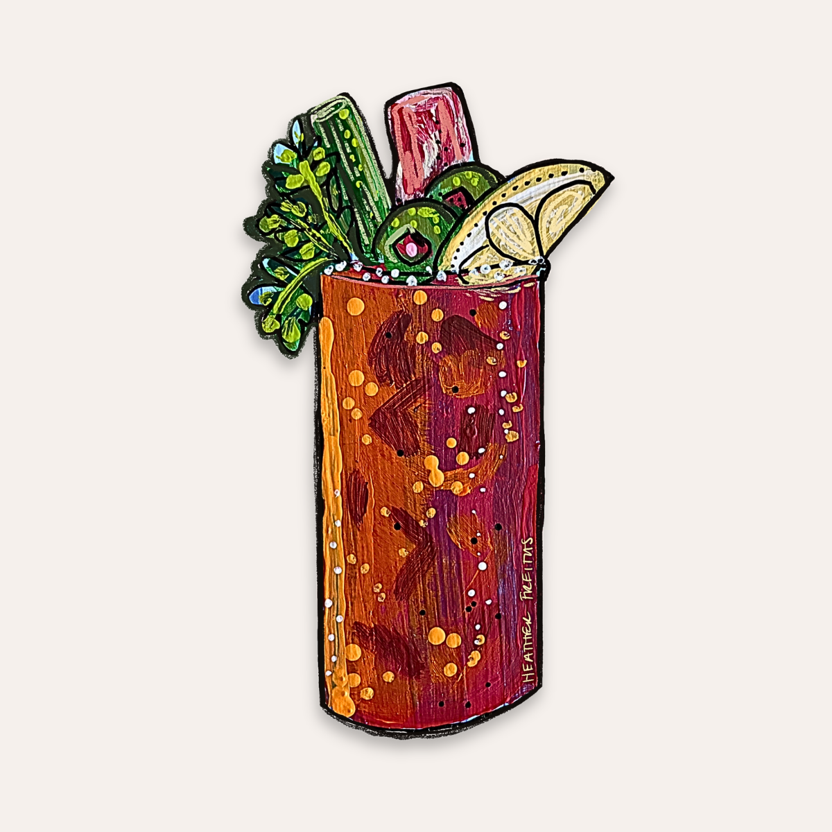 Bloody Mary Sticker