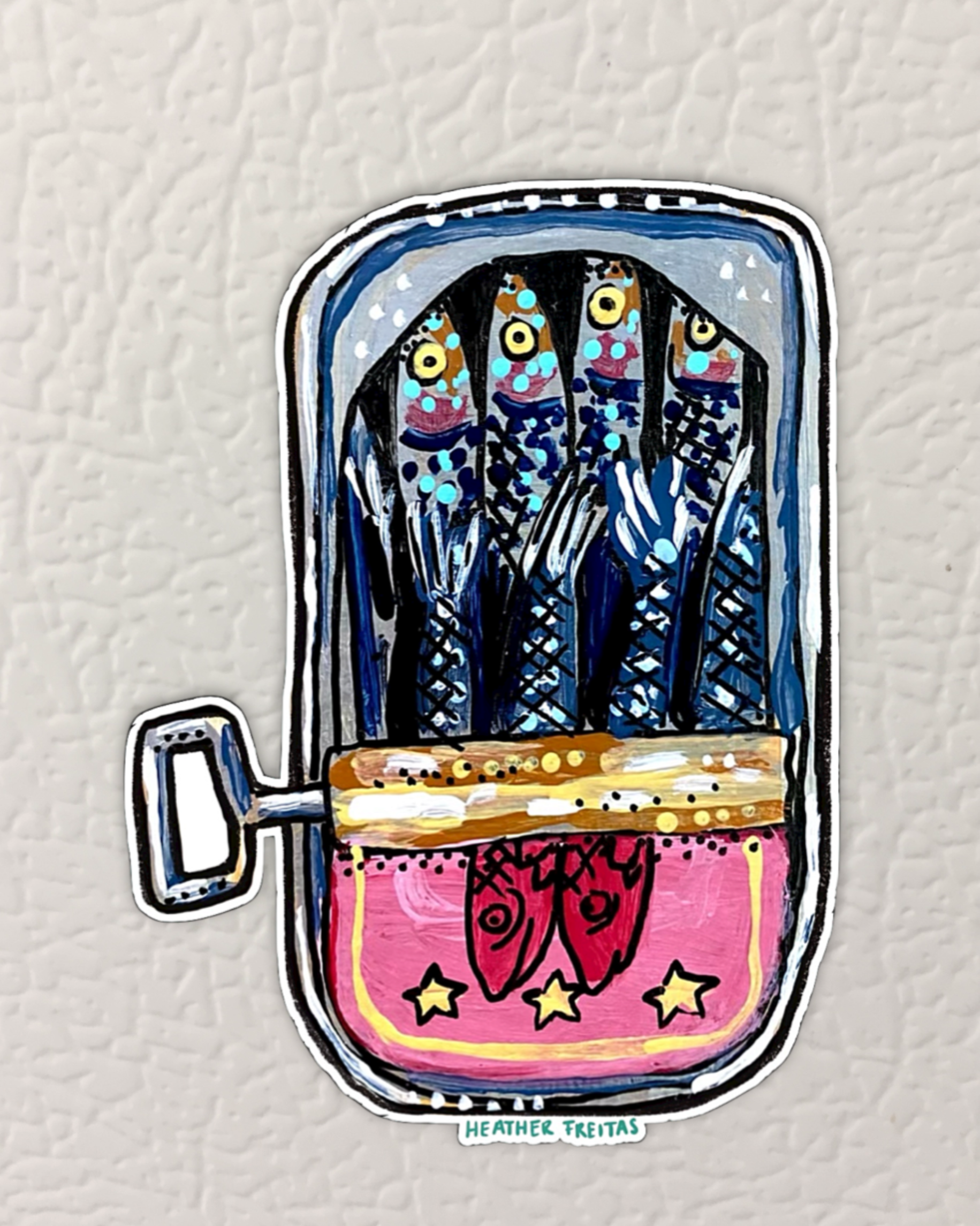 Sardines Magnet ( Die-Cut )