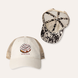 Cinnamon Roll Women's Washed Mesh-Back Cap