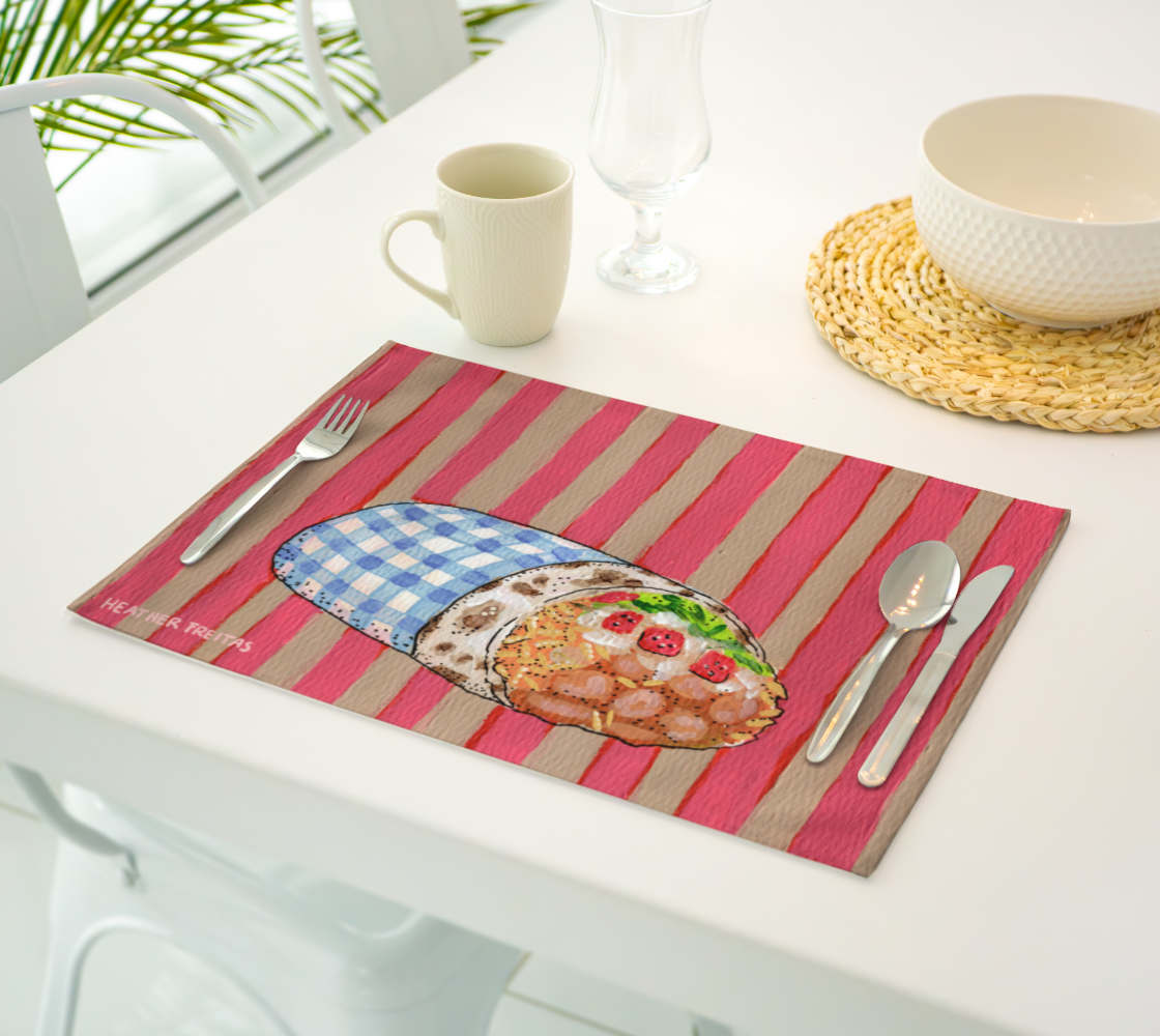 Burrito Placemat