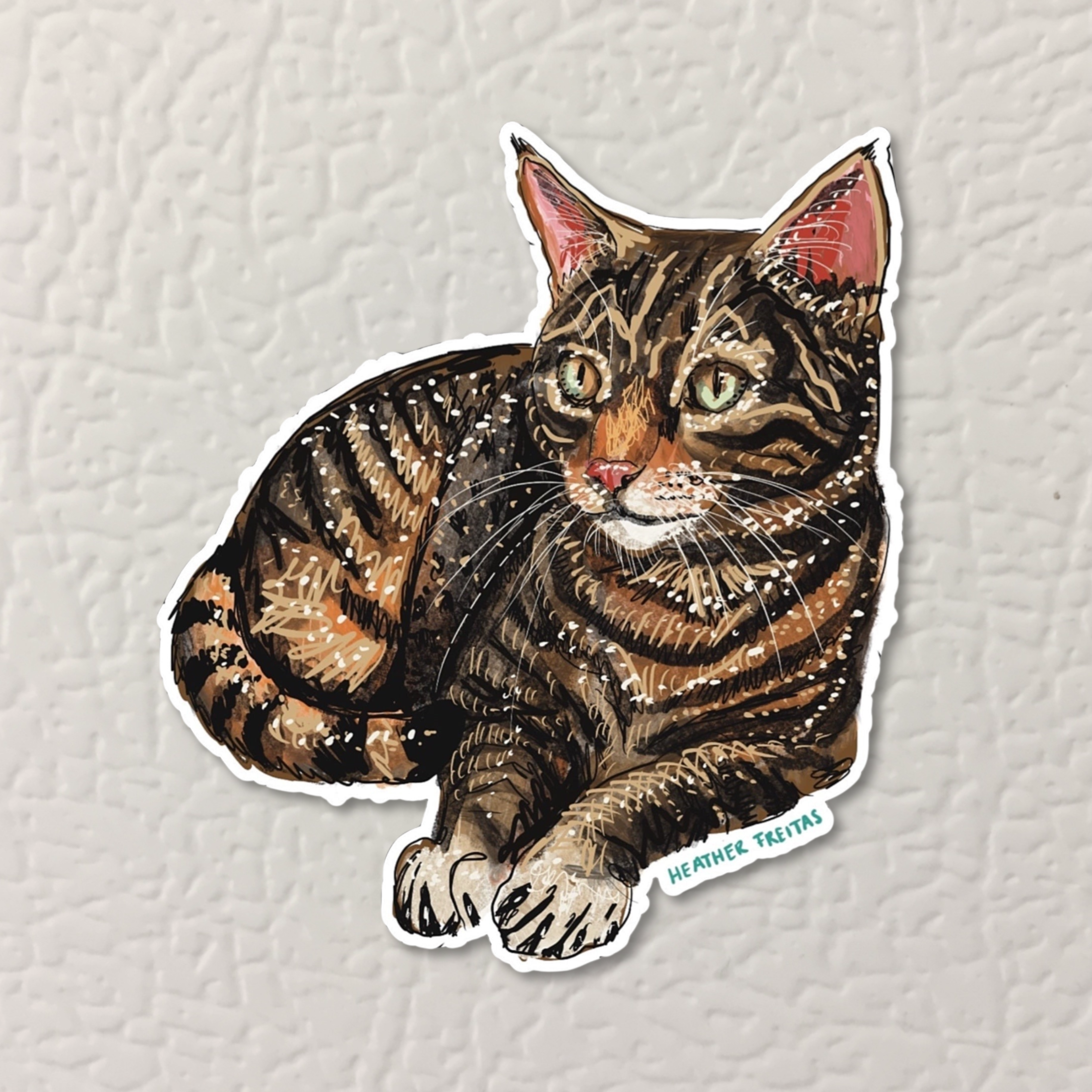 Tabby Magnet ( Die-Cut )