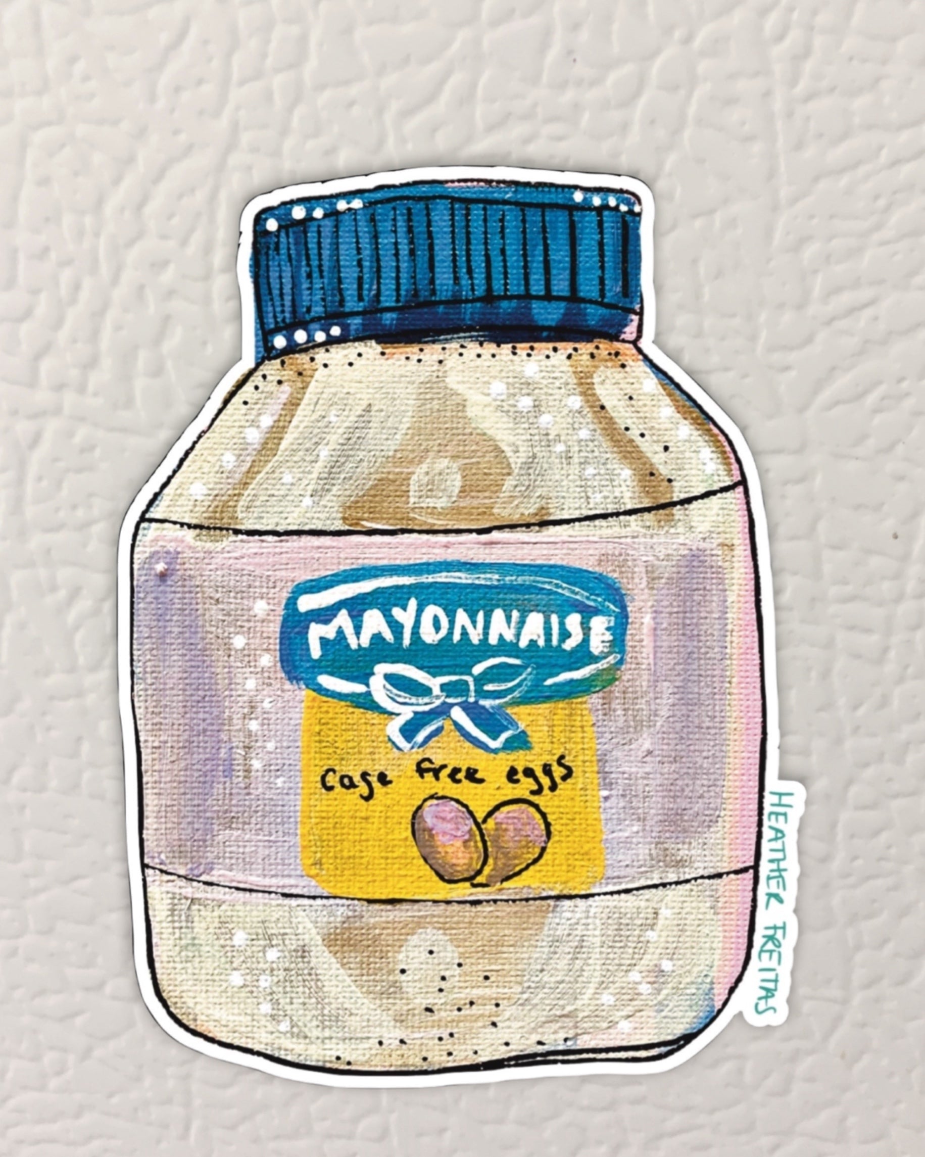 Mayonnaise Magnet ( Die-Cut )