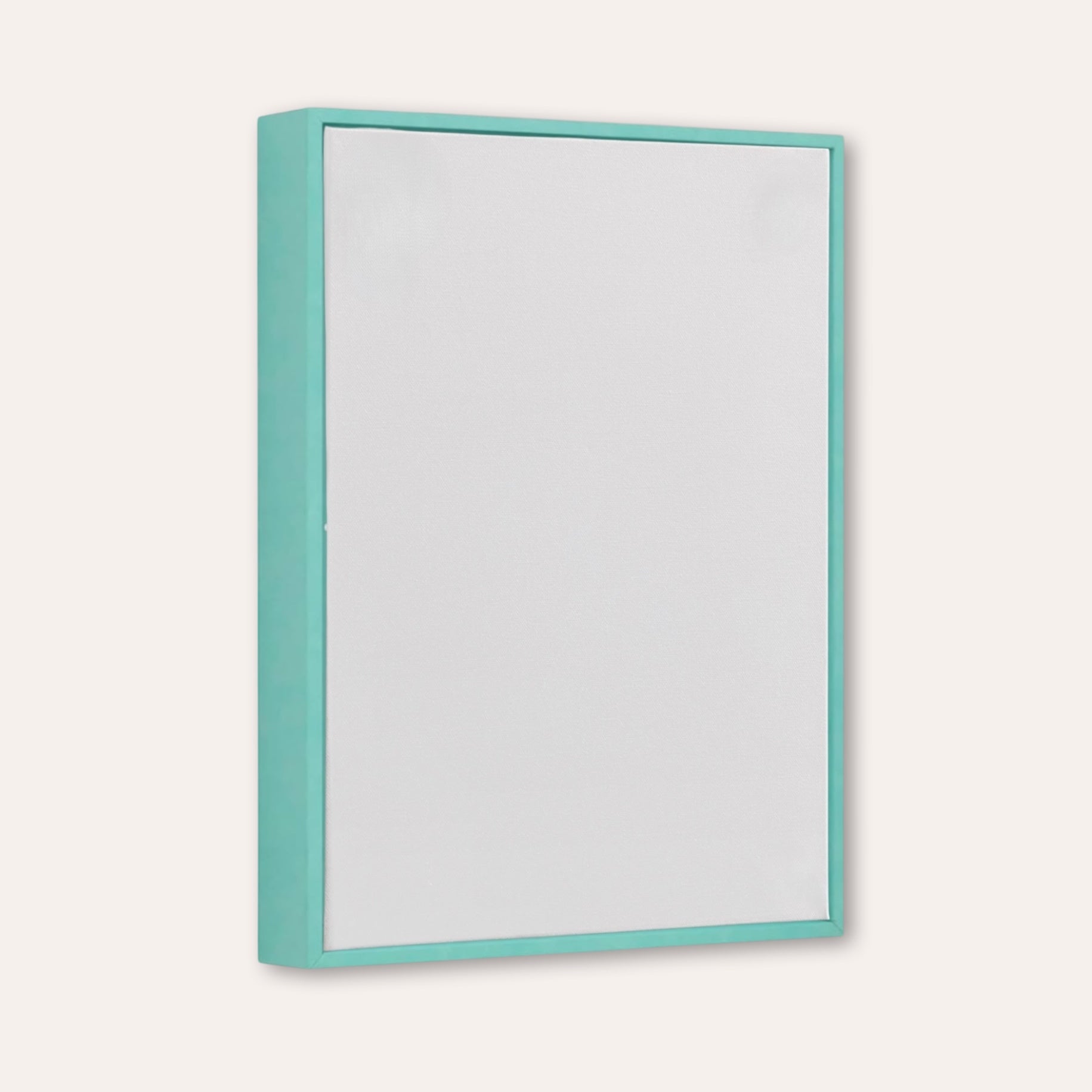 Lucite Green Canvas Frame