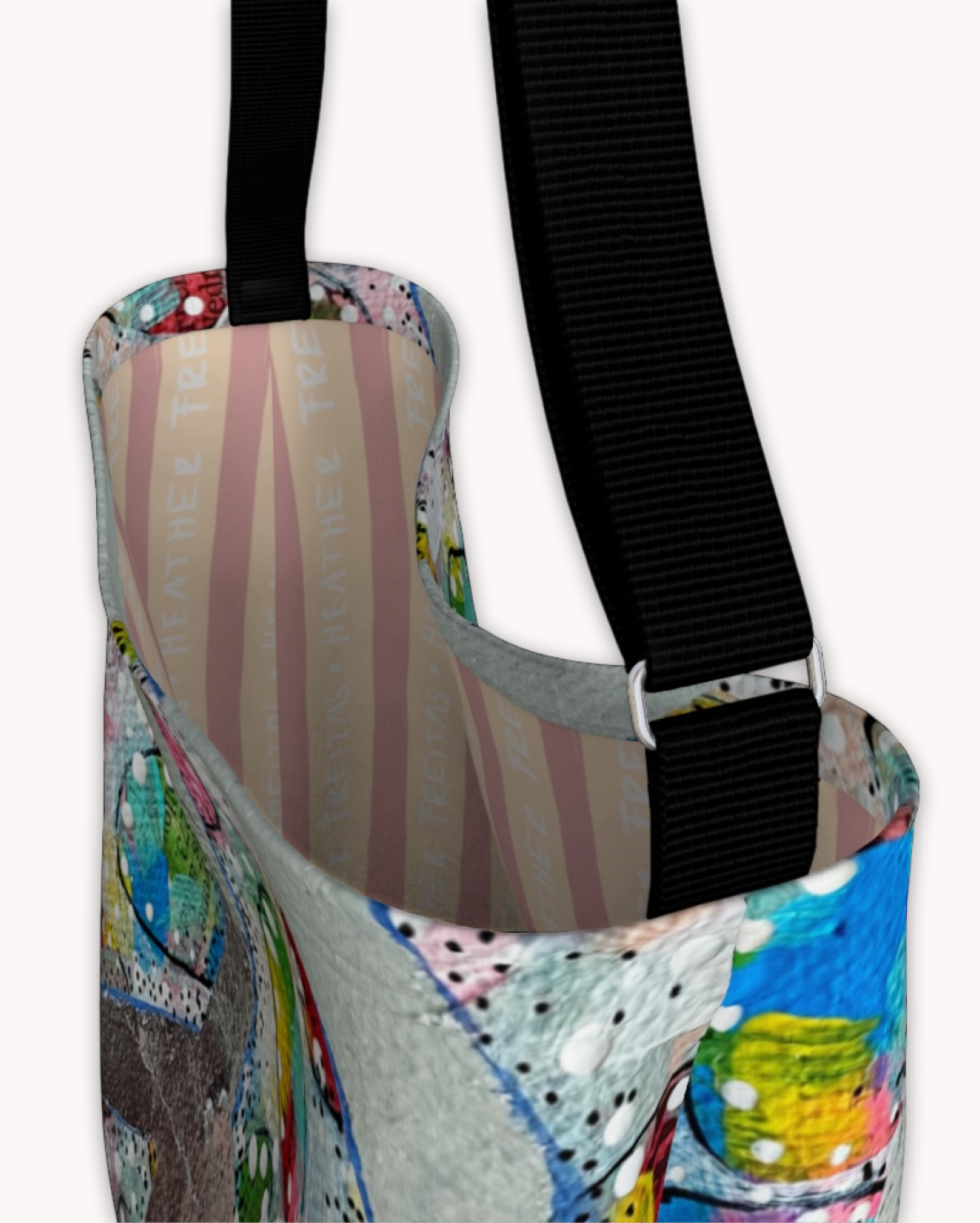 Siler Glam Peace Sign Tote