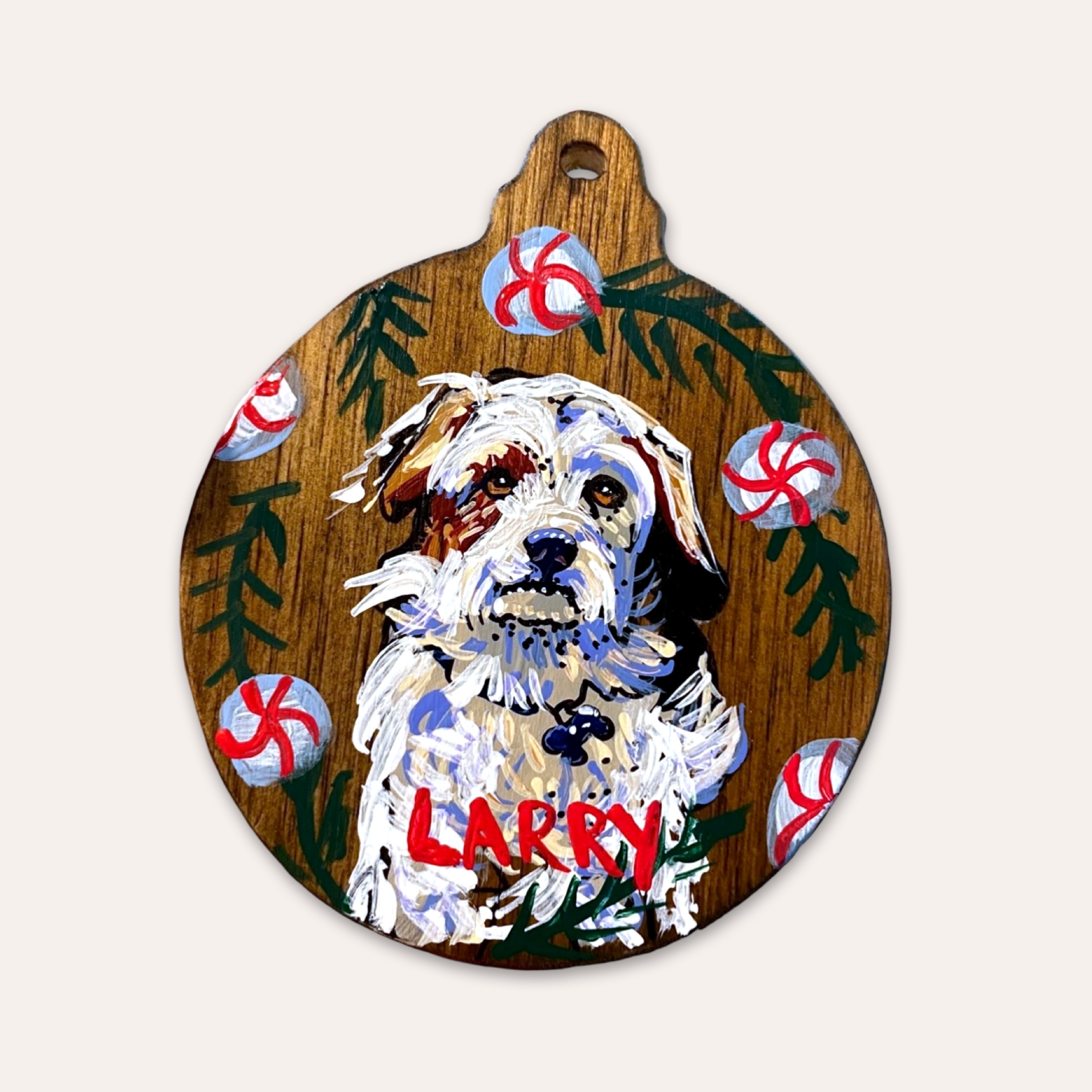 Larry Hand Painted Ornament