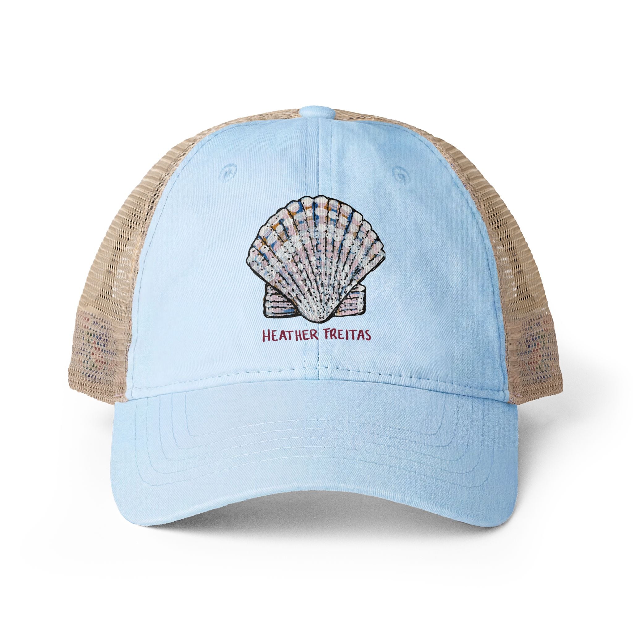 Shell Women's Washed Mesh-Back Cap