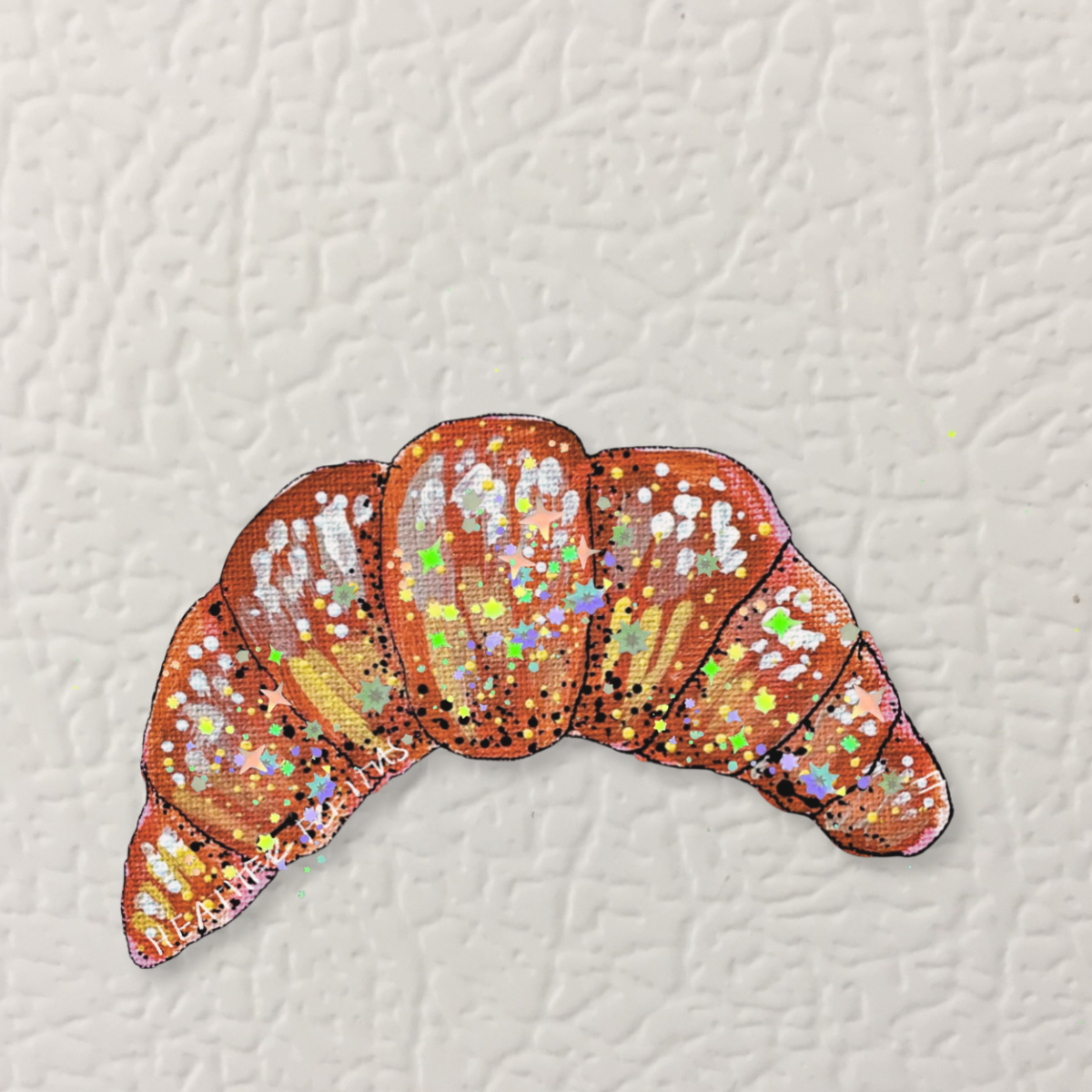 Croissant Magnet ( Die-Cut )